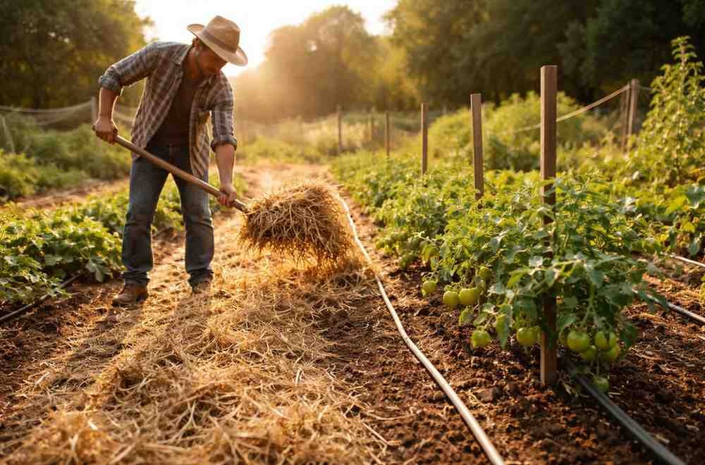 Implement Mulching and Soil Conservation