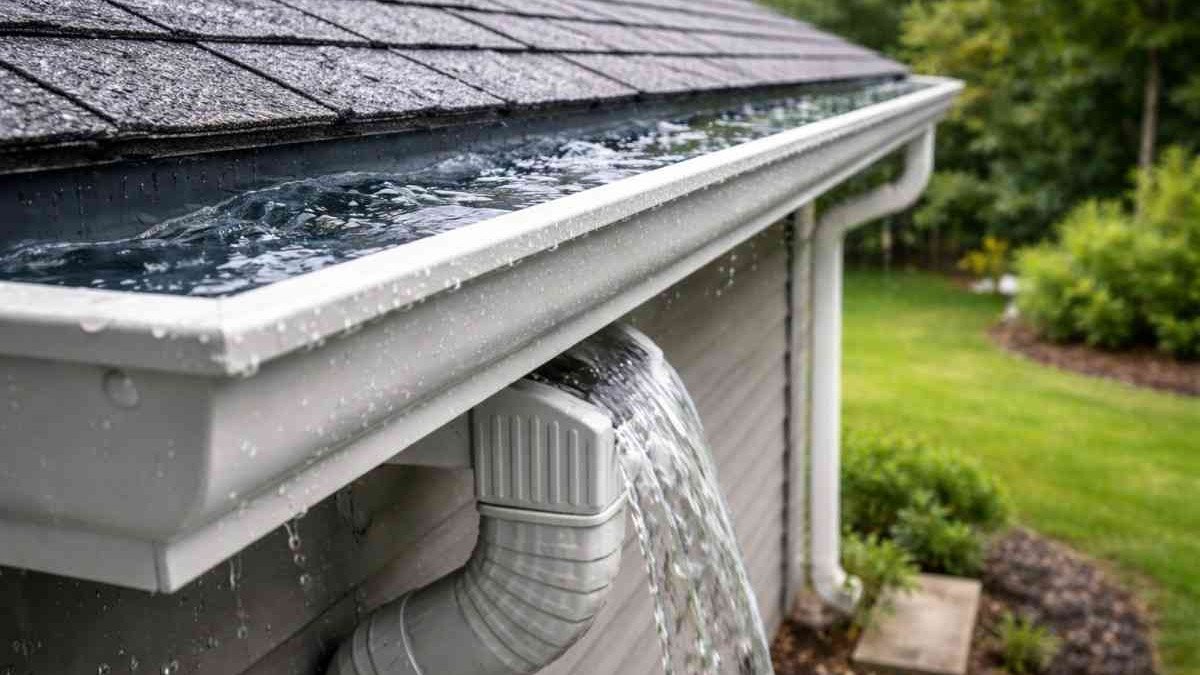Preventing Water Overflow and Roof Damage