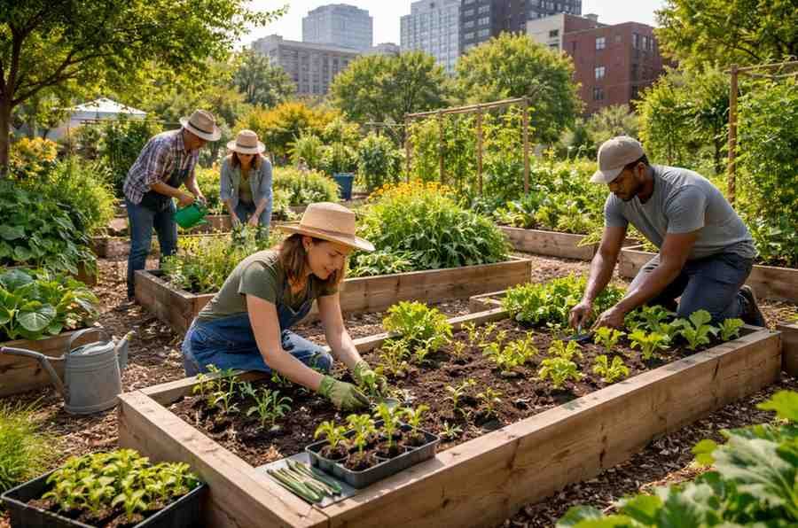 Rain Gardens and Bioswales