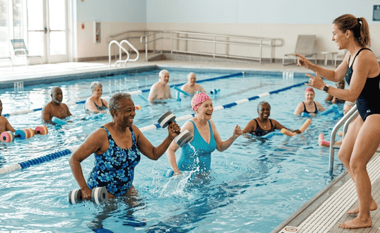 Swimming and Water Aerobics
