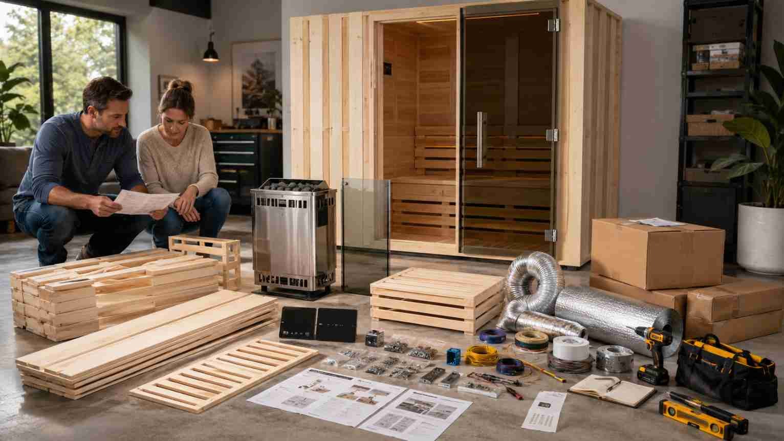 What's Actually Included in a Home Sauna Room Kit (And What You Still Need to Buy)