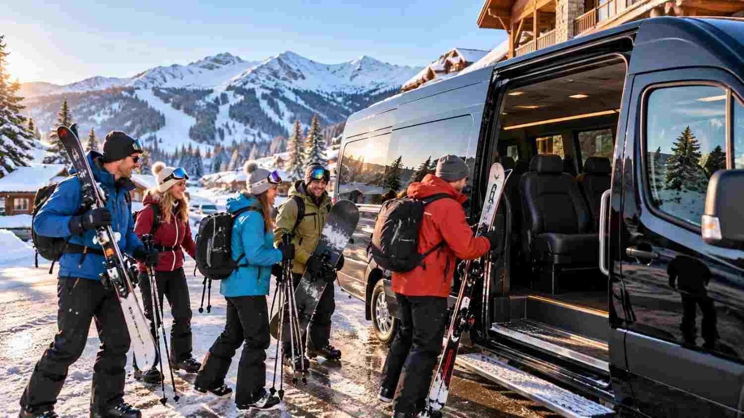 How Ski Transportation Makes Mountain Travel Easier for Groups